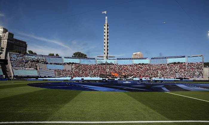 A general view of the Estadio Centenario in Montevideo, Uruguay in 2021